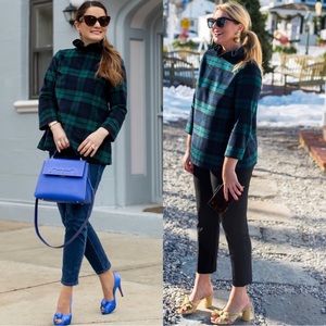 Tuckernuck Plaid Blouse Blackwatch